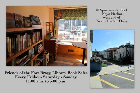 Friends of the Fort Bragg Library Book Sales