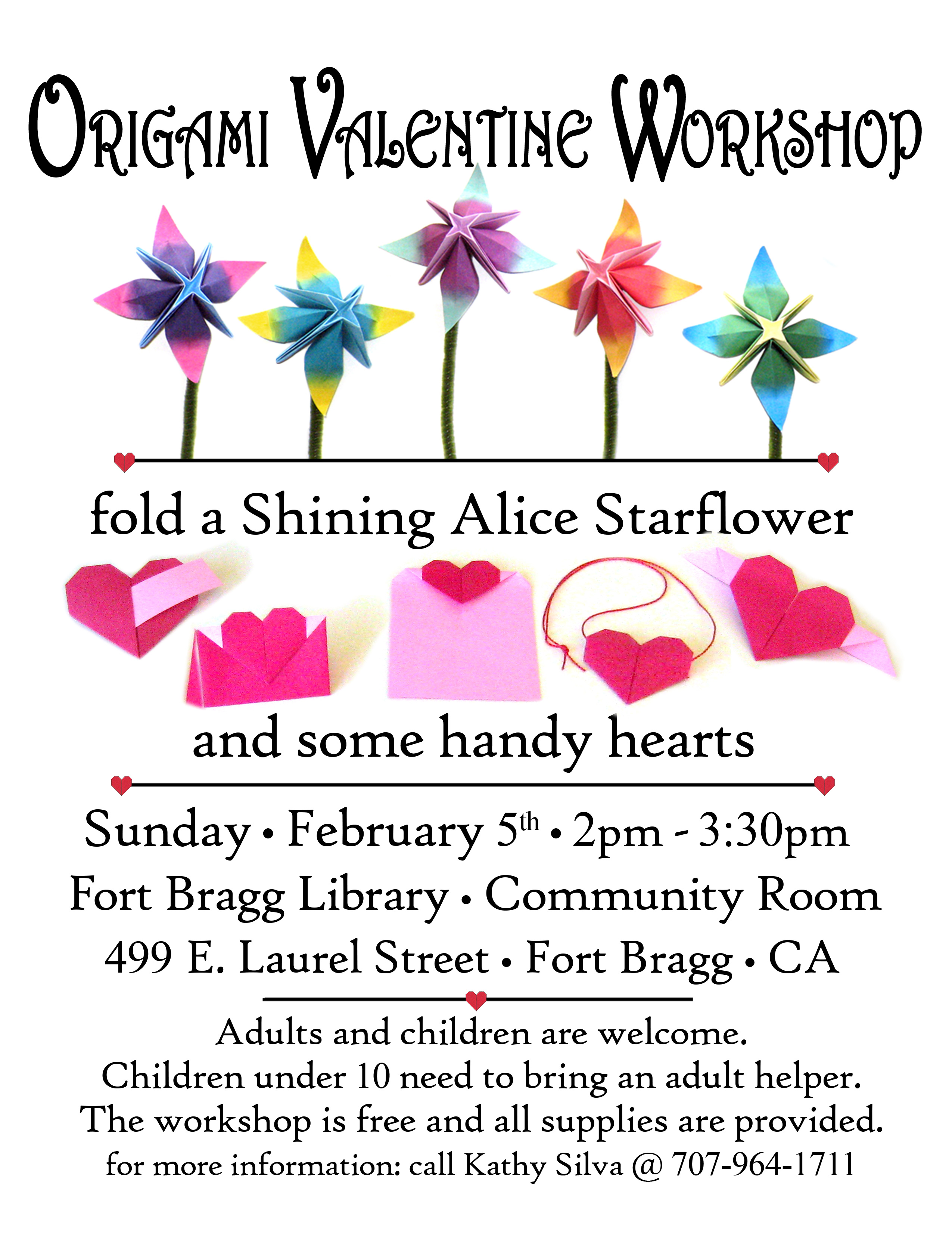 Origami Valentine Workshop with Kathy Silva