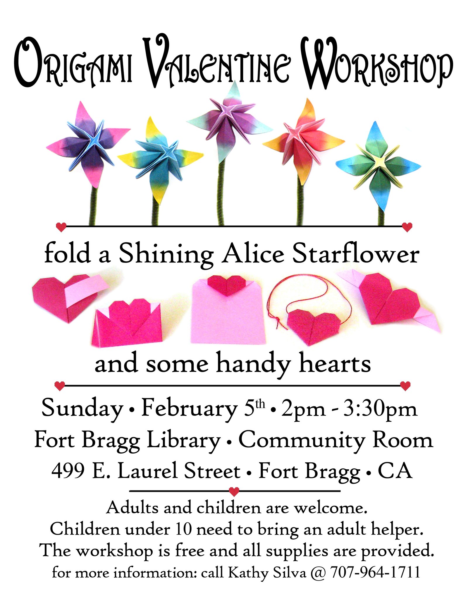 Origami Valentine Workshop with Kathy Silva