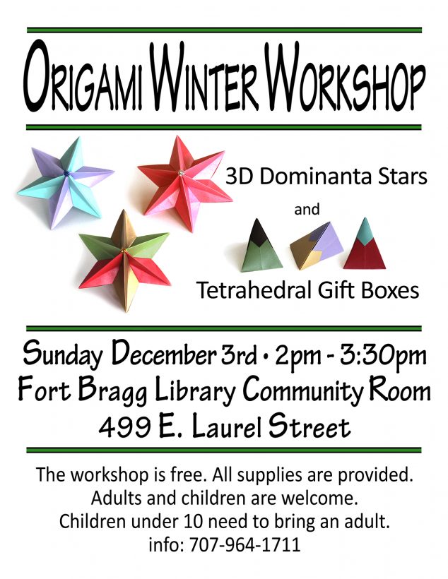 Winter Origami Workshop