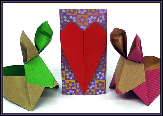 Valentine origami